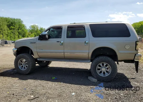 2004 Ford Excursion Limited z USA, uszkodzony, nr VIN 1FMSU43P44EC04527